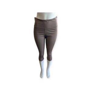 Kathyana Capris Leggings Color: Brown Size: XL